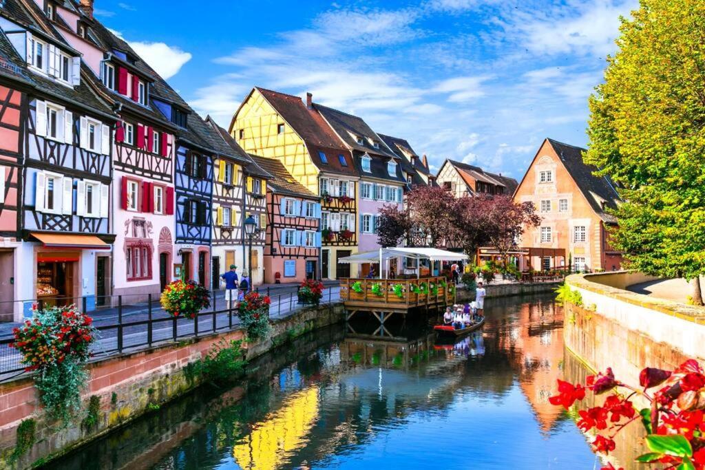 Aux Portes De La Petite Venise Colmar Luaran gambar