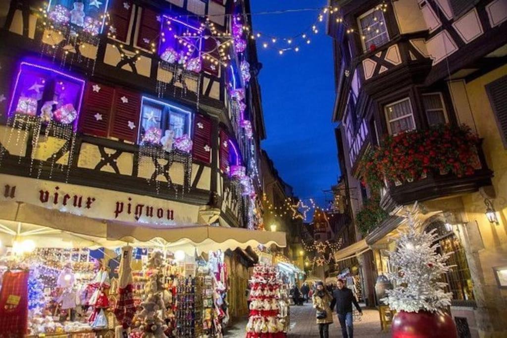 Aux Portes De La Petite Venise Colmar Luaran gambar